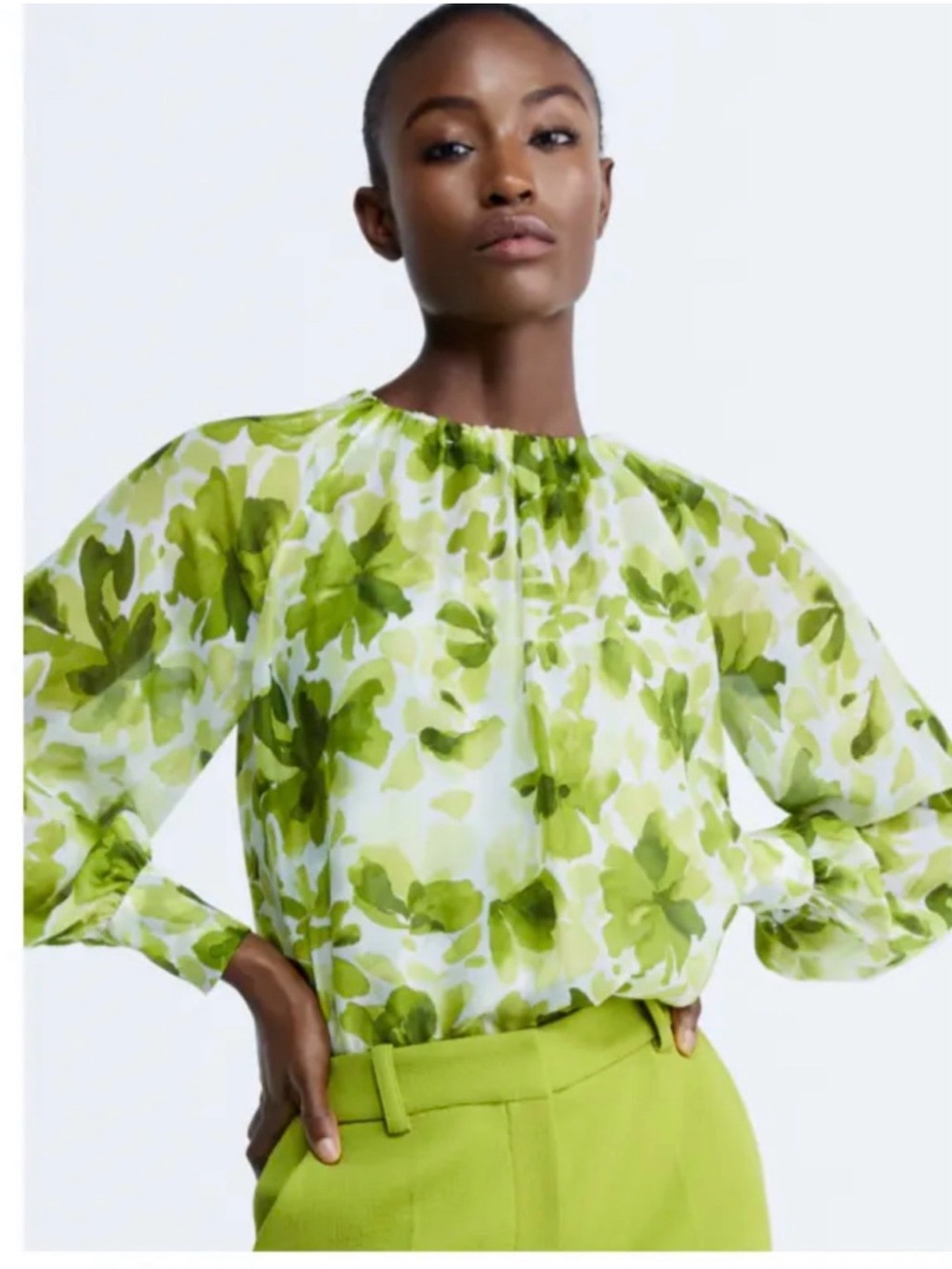 The Fold Rossana Silk Blouse